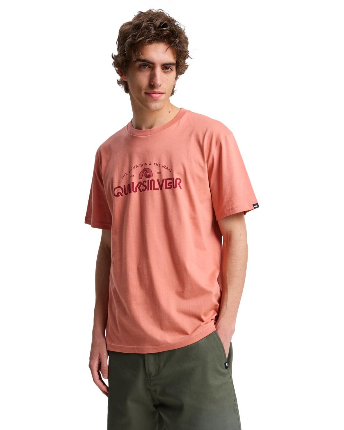 T-Shirt à manches courtes EV VISTA Rose Homme 3/4