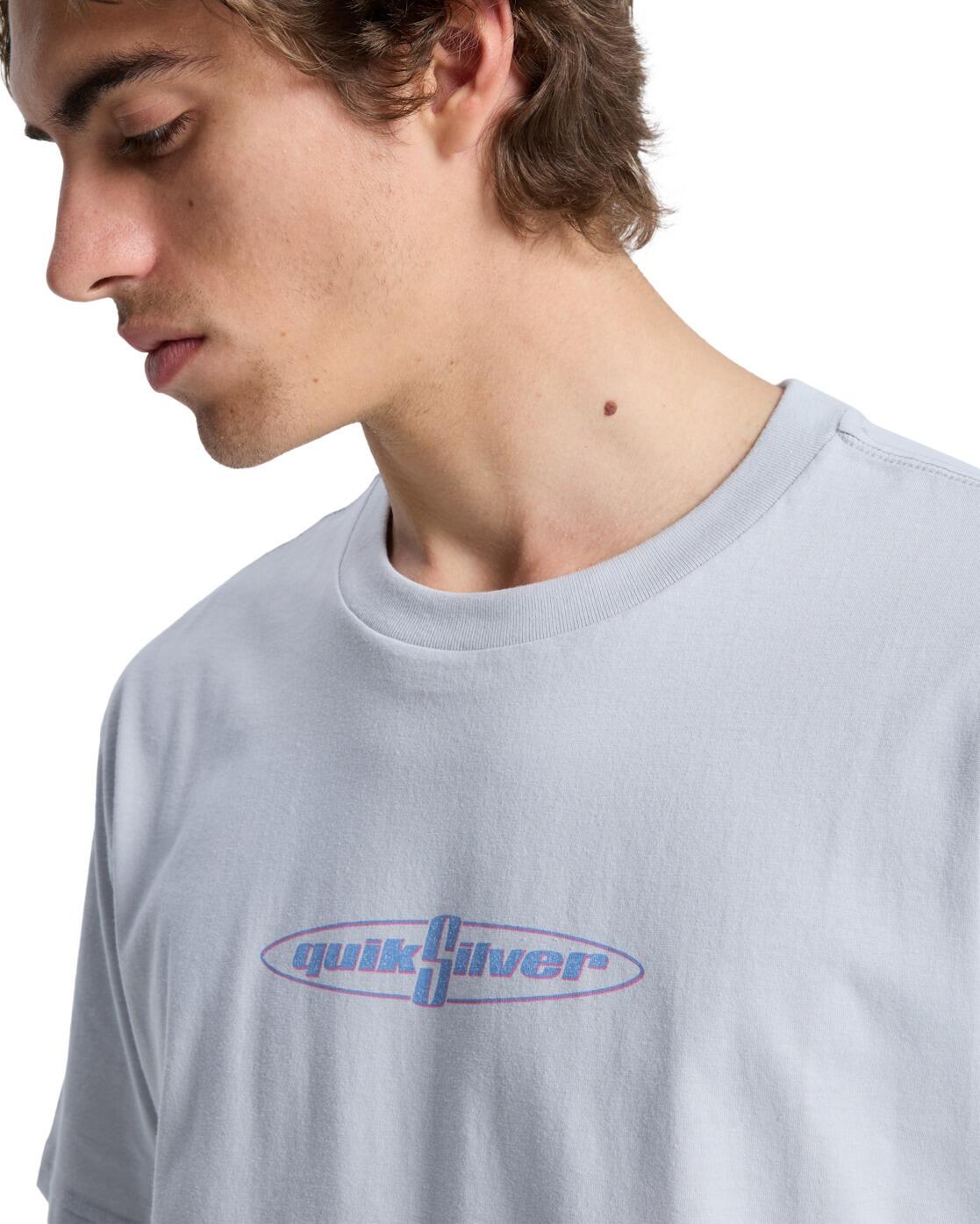 T-Shirt à manches courtes EV WILD WORLDS Gris Homme 4/4