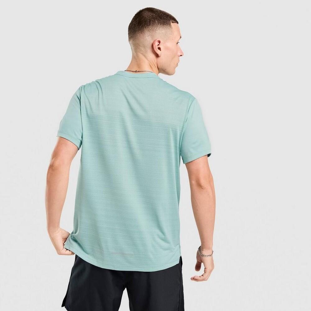 Camiseta Running Hombre Nike Miler Men´s Short-Sleeve Running / FZ4782-017 Turqu 3/4