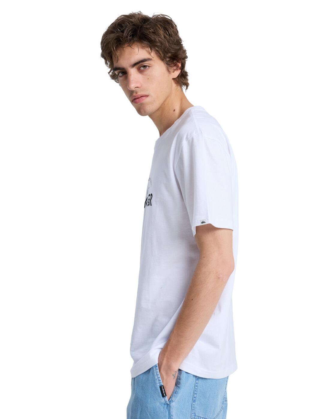 T-Shirt à manches courtes EV VISTA Blanc Homme 3/4