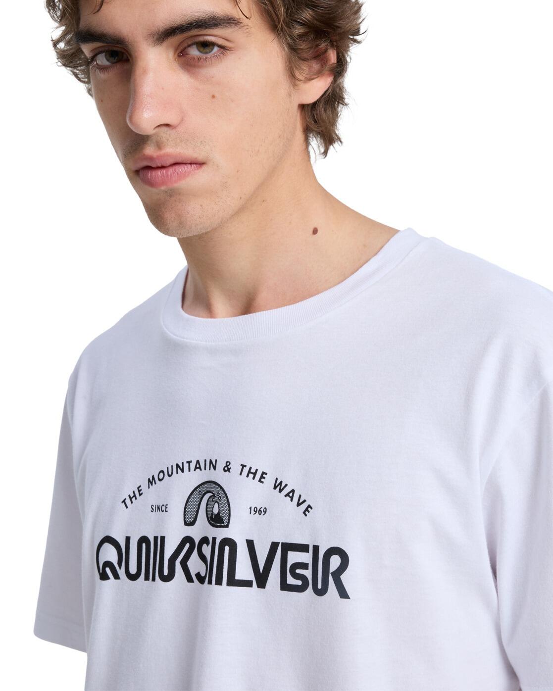 T-Shirt à manches courtes EV VISTA Blanc Homme 4/4