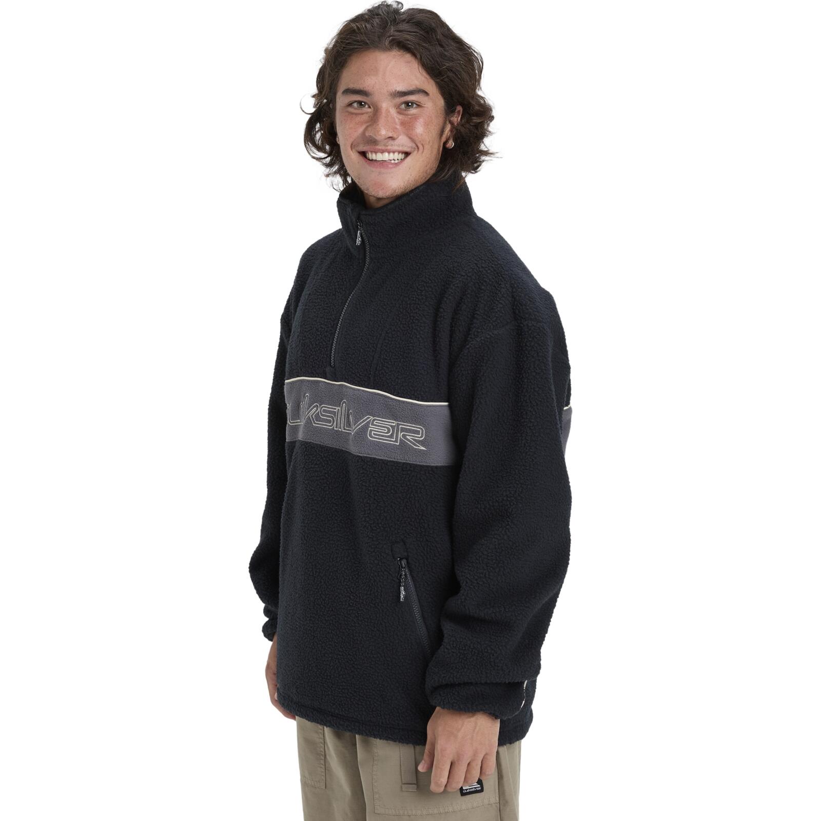 Quiksilver Omni Sherpa Fleece-Black 2/7