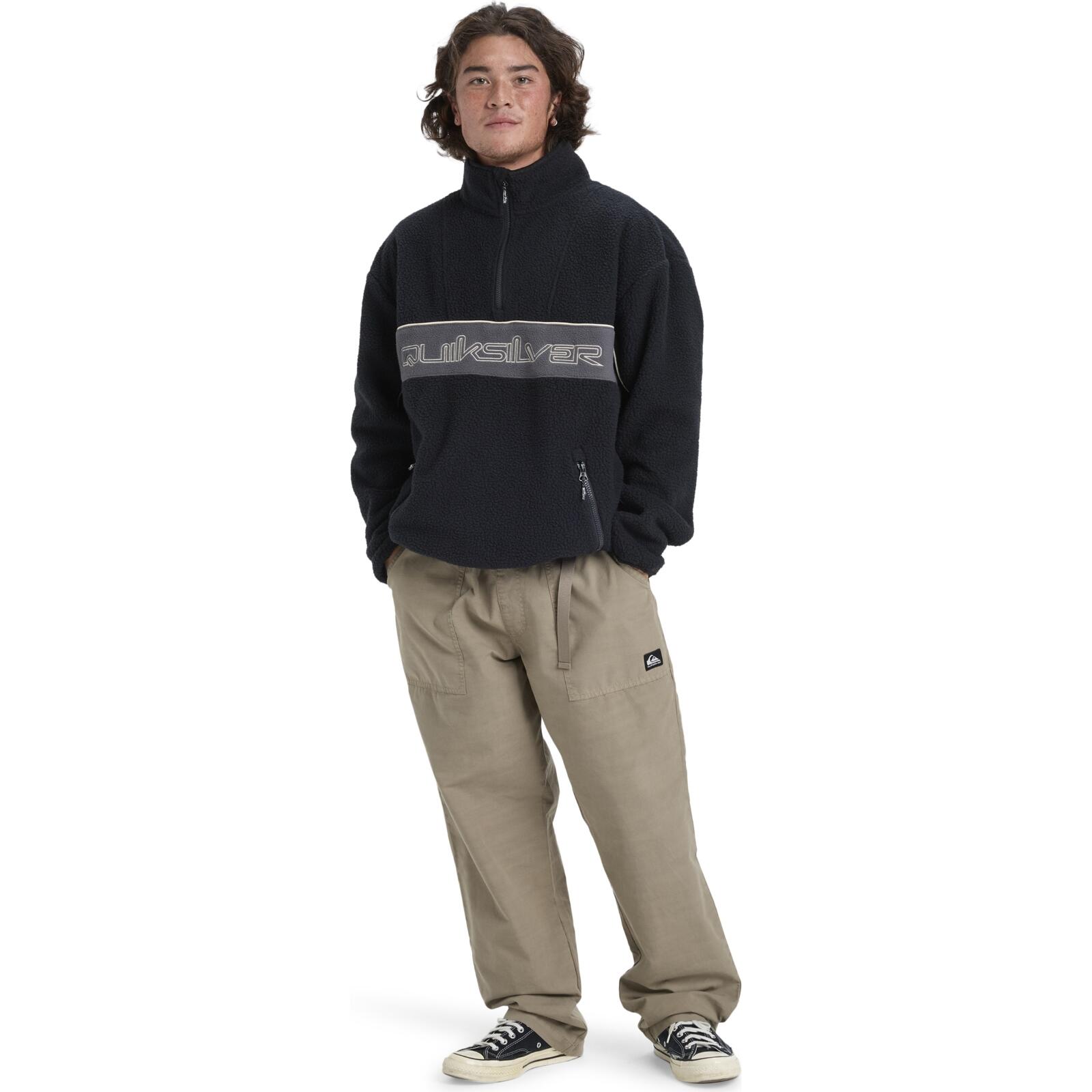 Quiksilver Omni Sherpa Fleece-Black 5/7