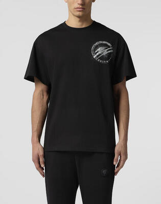 Round neck t-shirt chrome scratch edition