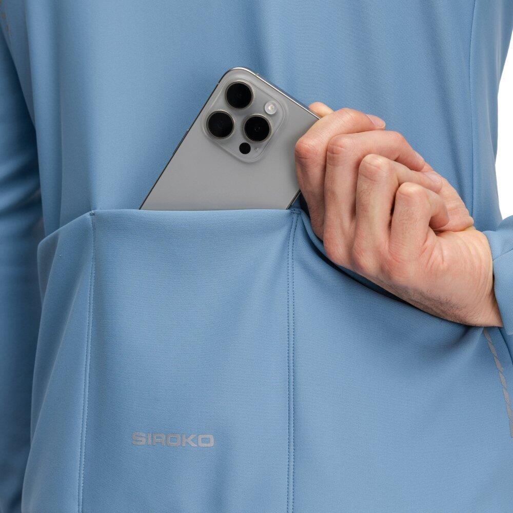Męska kurtka rowerowa softshell Kolarstwo Siroko J1 Lieja 4/8