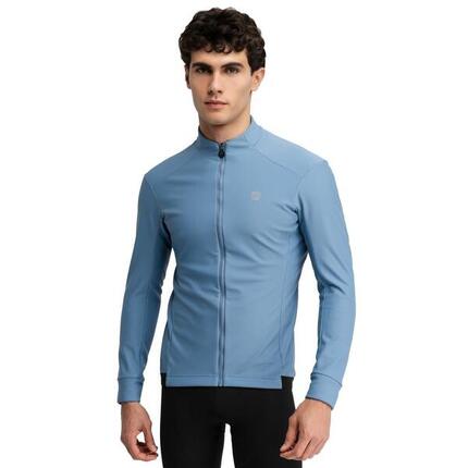 Veste vélo softshell homme Cyclisme J1 Lieja Bleu