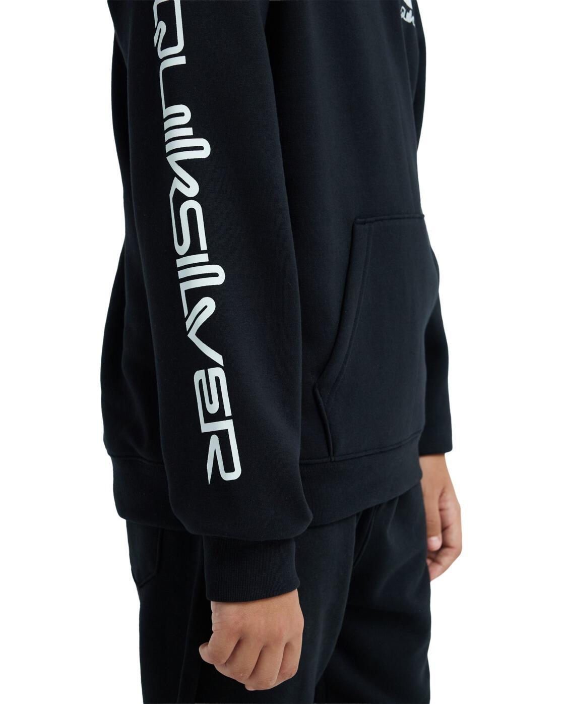 Sweat à capuche OMNI LOGO Noir Garçon 4/4