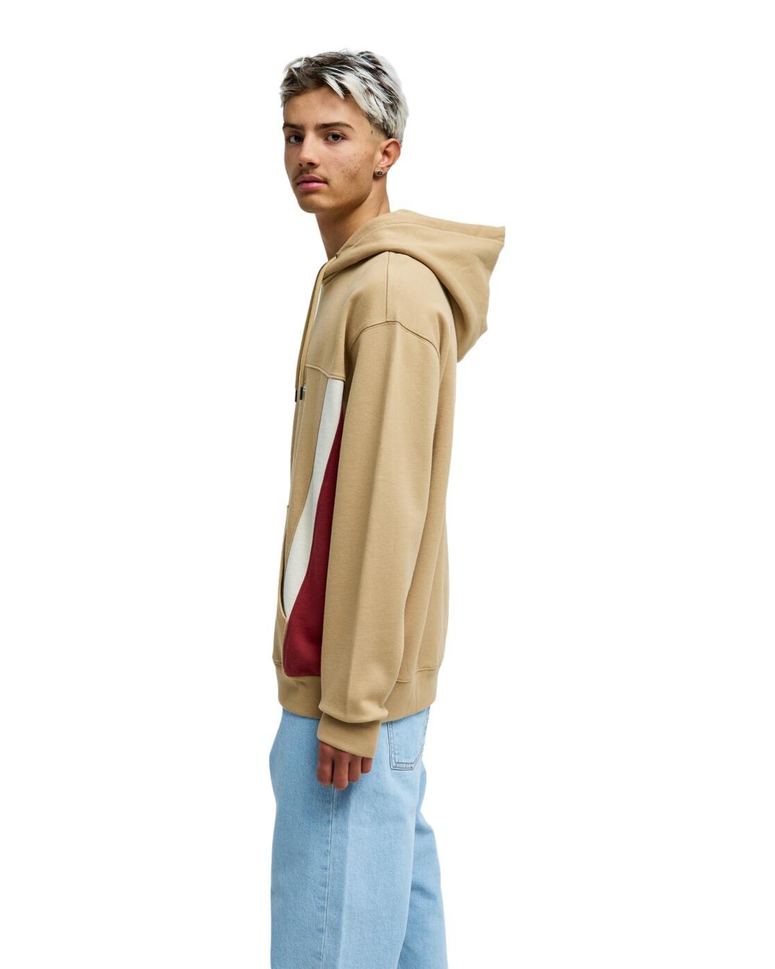 Sweat à capuche CLICKER Beige Homme 3/4