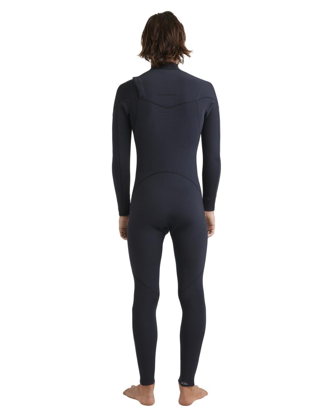 Combinaison de surf zip poitrine EVERYDAY SESSIONS 4/3MM Noir Homme 2/4