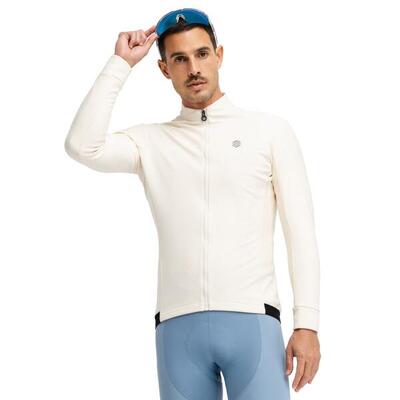 Heren fietsen softshell fietsjas j1 naranco beige