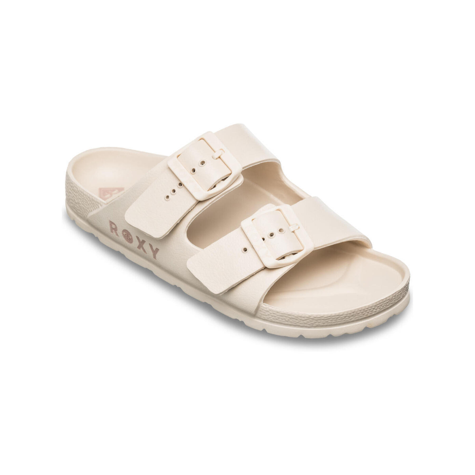 Roxy - Sandales Kattie Marron Femme - Sandales - Beige - Decathlon