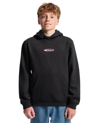 Sweat à capuche QUIK GLOBE Noir Garçon