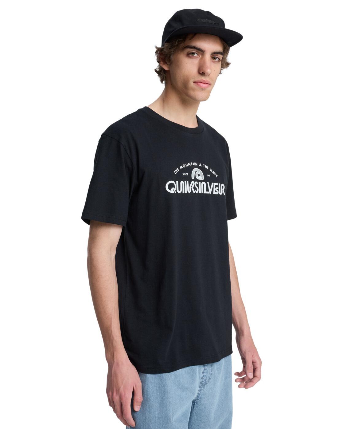 T-Shirt à manches courtes EV VISTA Noir Homme 3/4