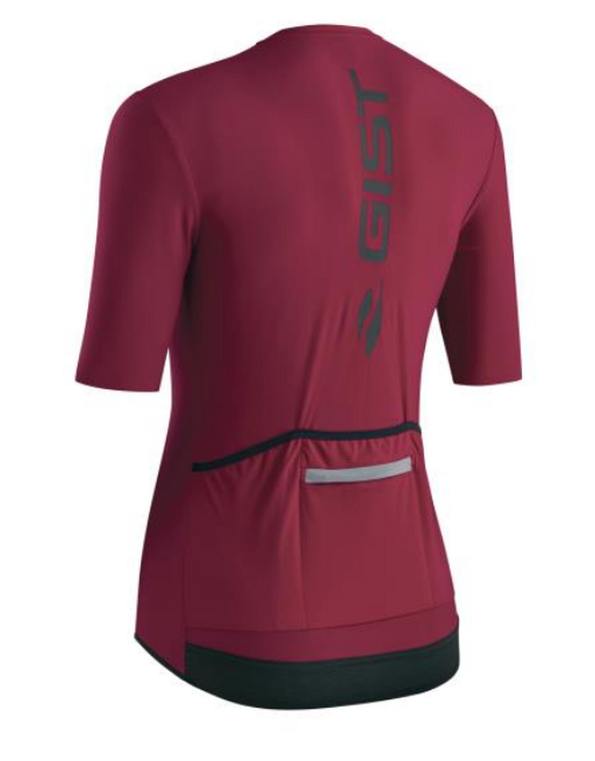 Maglia da ciclismo SUPREMO Lady,  rossa 2/2