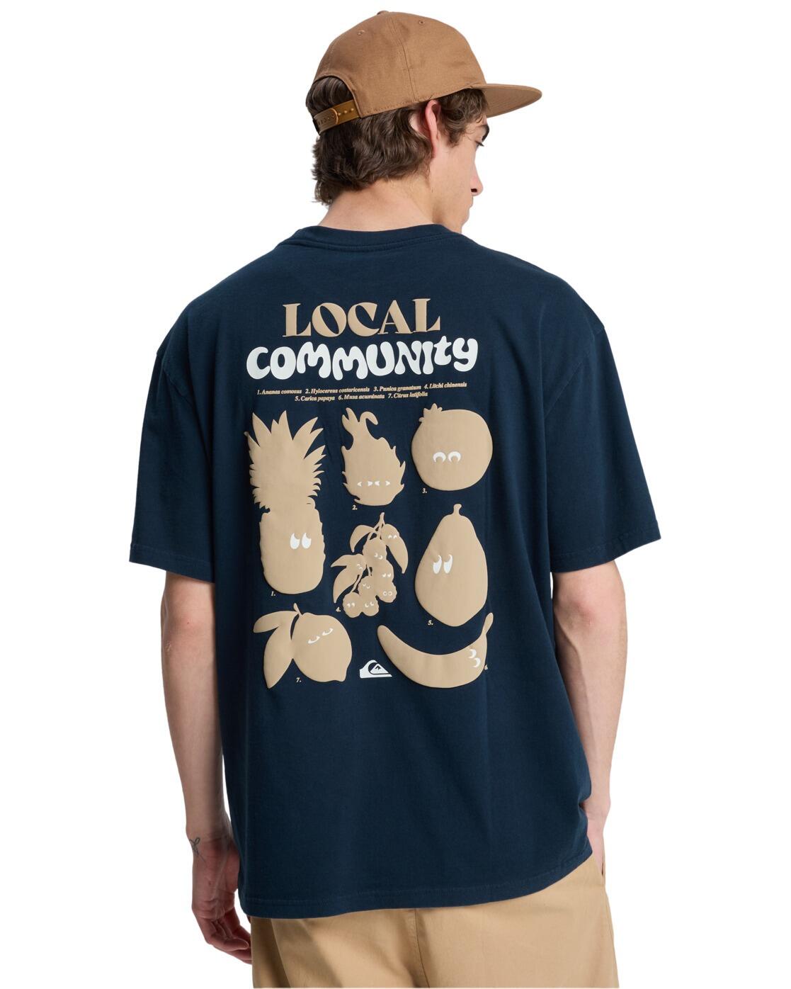 T-Shirt à manches courtes FRUITS TIDE Bleu Homme 2/4