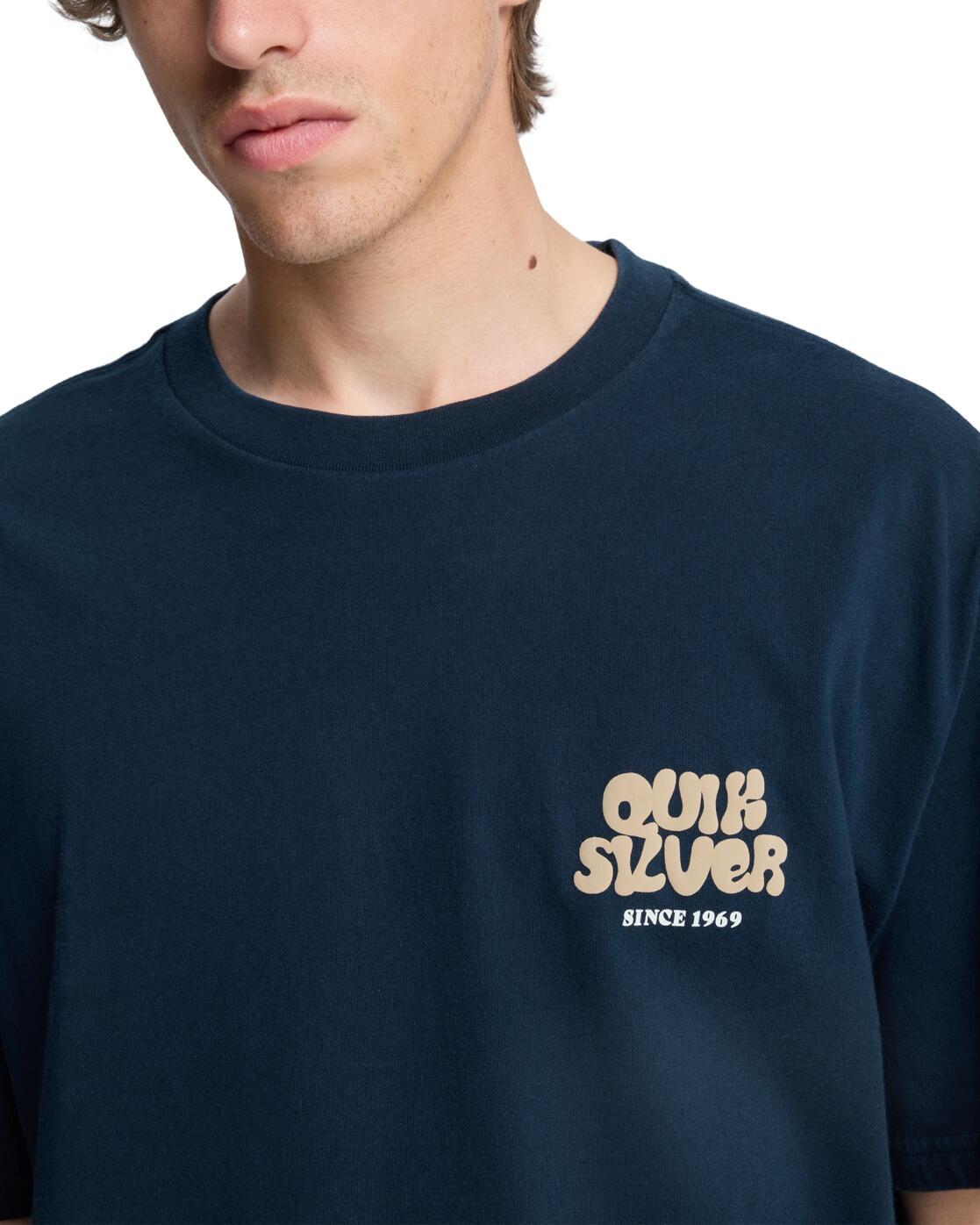 T-Shirt à manches courtes FRUITS TIDE Bleu Homme 4/4
