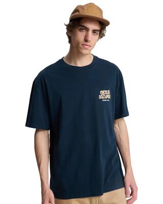 T-shirt met korte mouwen fruits tide blau heren