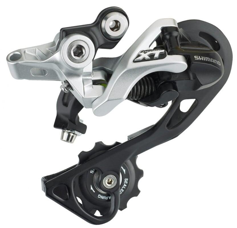 Schimbător spate Shimano Deore XT RD-M781-GS 10 viteze Shadow argintiu