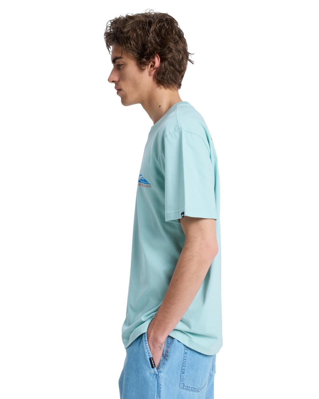 T-Shirt à manches courtes EV BARREL PARADISE Bleu Homme 3/4