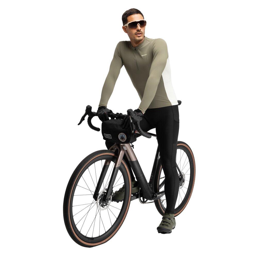 Camisola de ciclismo gravel manga comprida homem GM3 Trailblaze Verde 3/7