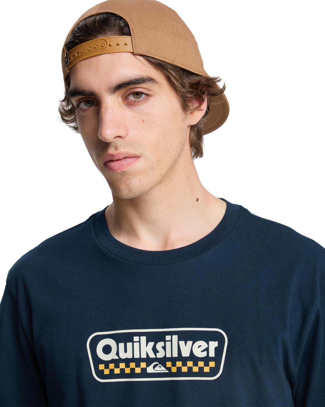 T-Shirt à manches courtes EV STARTING GRID Bleu Homme 4/4