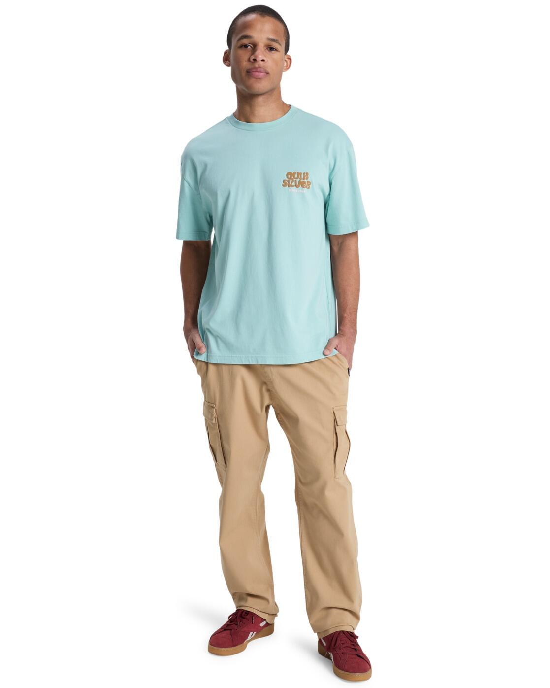 T-shirt met korte mouwen FRUITS TIDE Blau Heren 4/4
