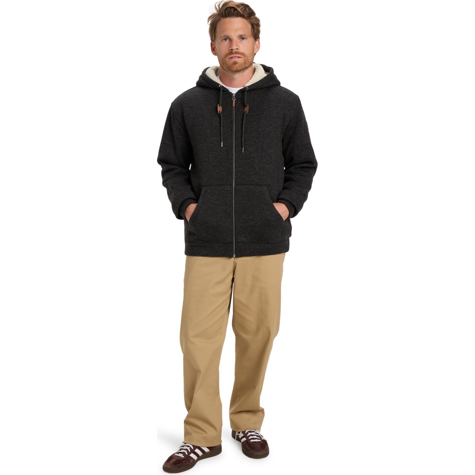 Sherpa hoody met ritssluiting KELLER SHERPA Schwarz Heren 5/7