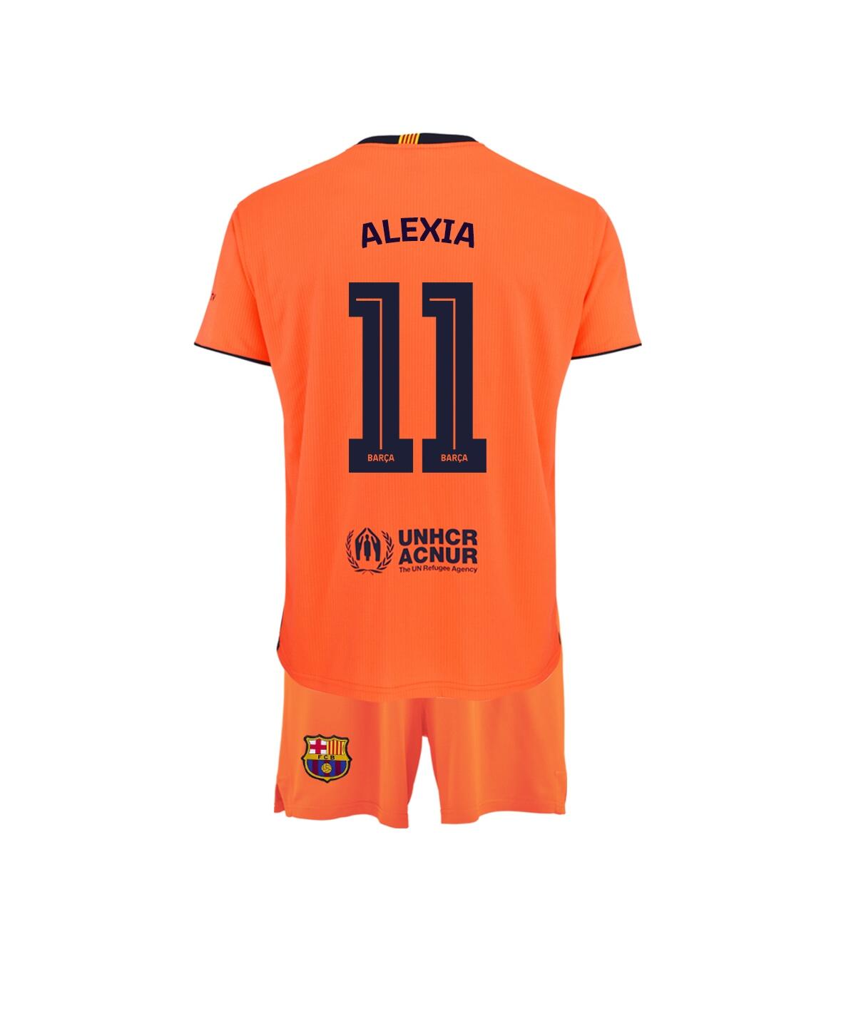 Camisola Alexia Away FC Barcelona Réplica Oficial 25/26 - Criança 2/7