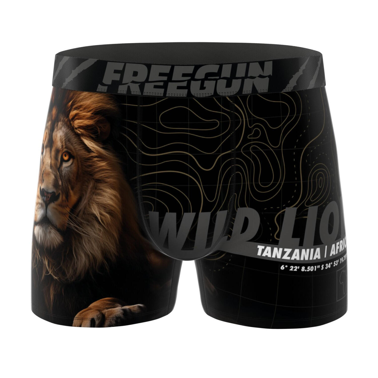 Lot de 4 boxers enfant Wild Life 4/5