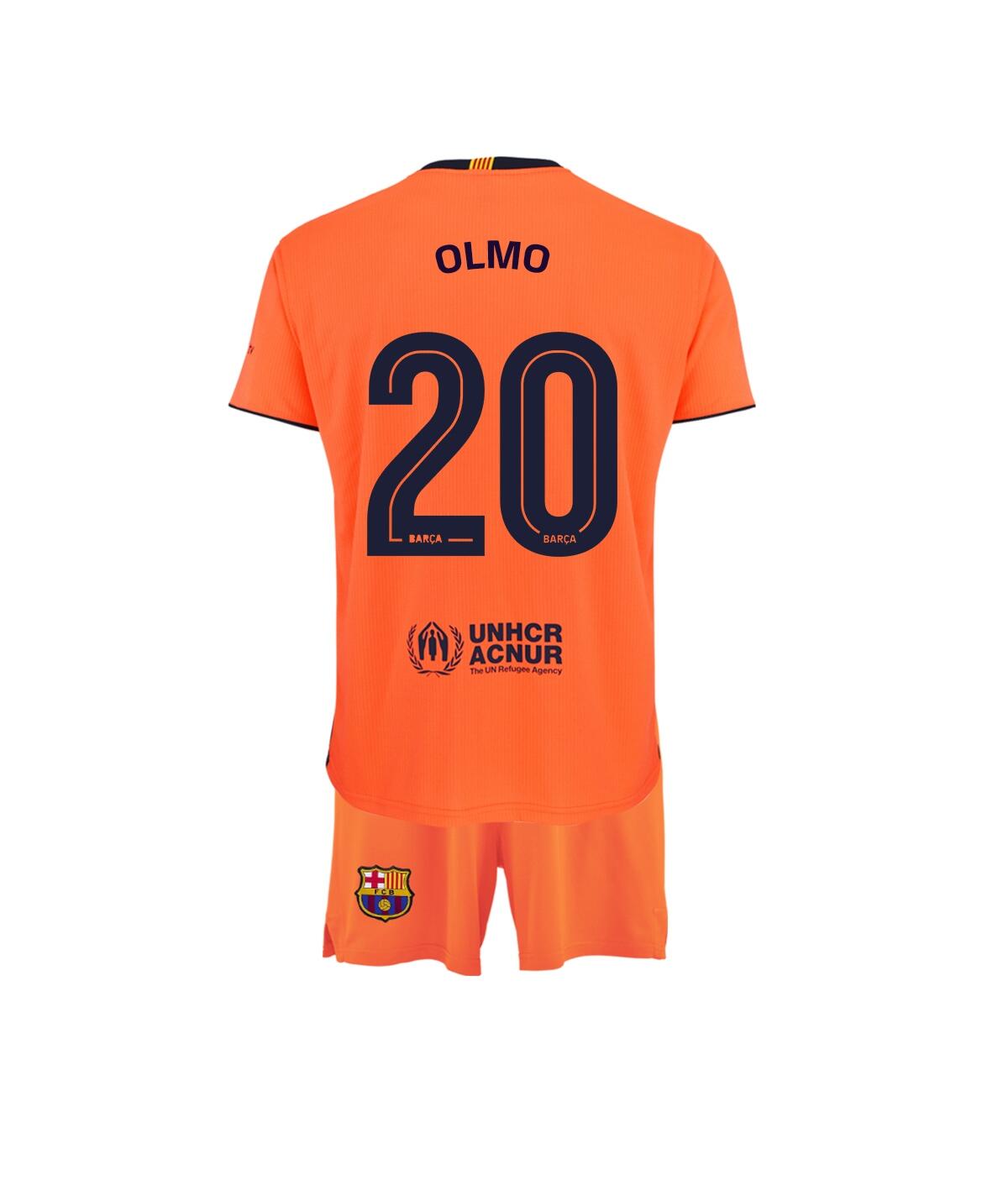 Camisola Olmo Away FC Barcelona Réplica Oficial 25/26 - Criança 2/7