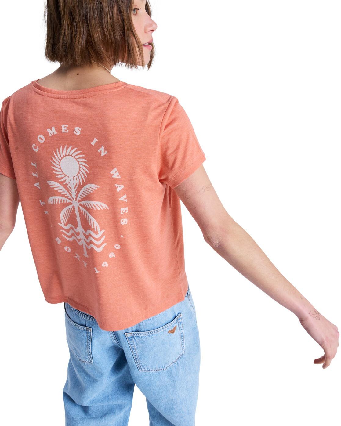 T-Shirt à manches courtes LAGUNA GREEN Orange Femme 2/4