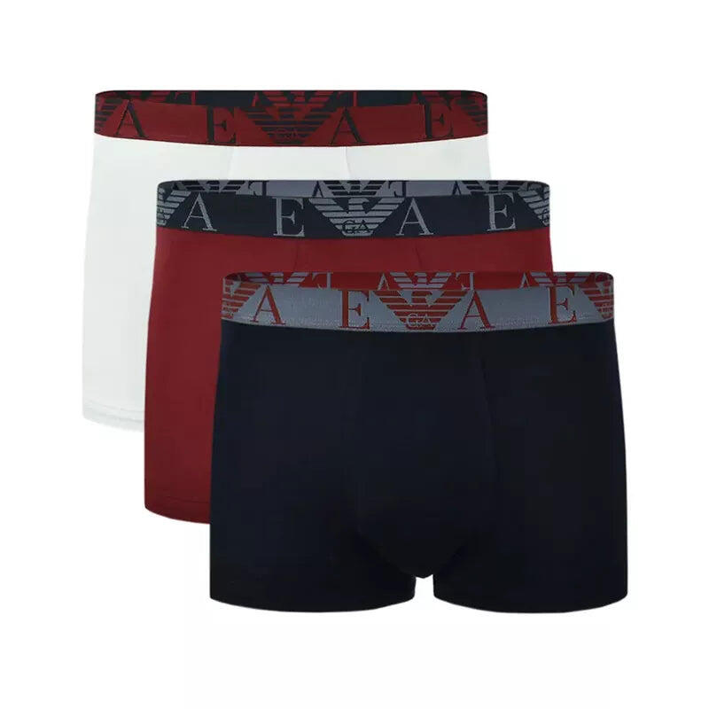 Ea7 Boxers Para Emporio Armani Boxer Pack3 Homem Vermelho da Decathlon