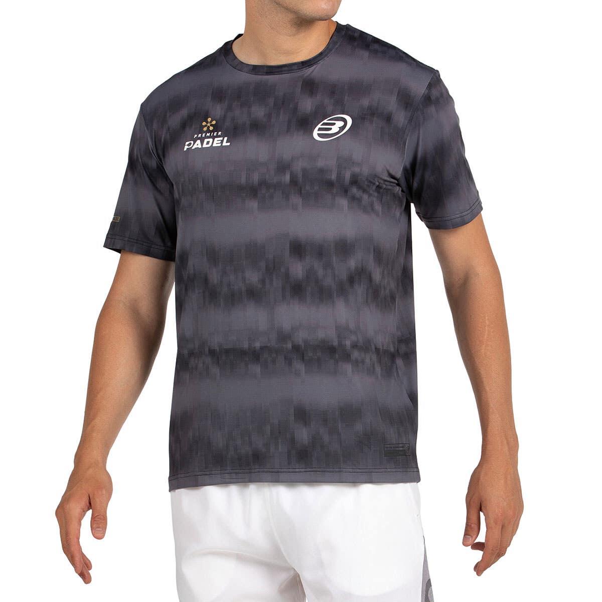 CAMISETA BULLPADEL PASCO 005 NEGRO S 2/4