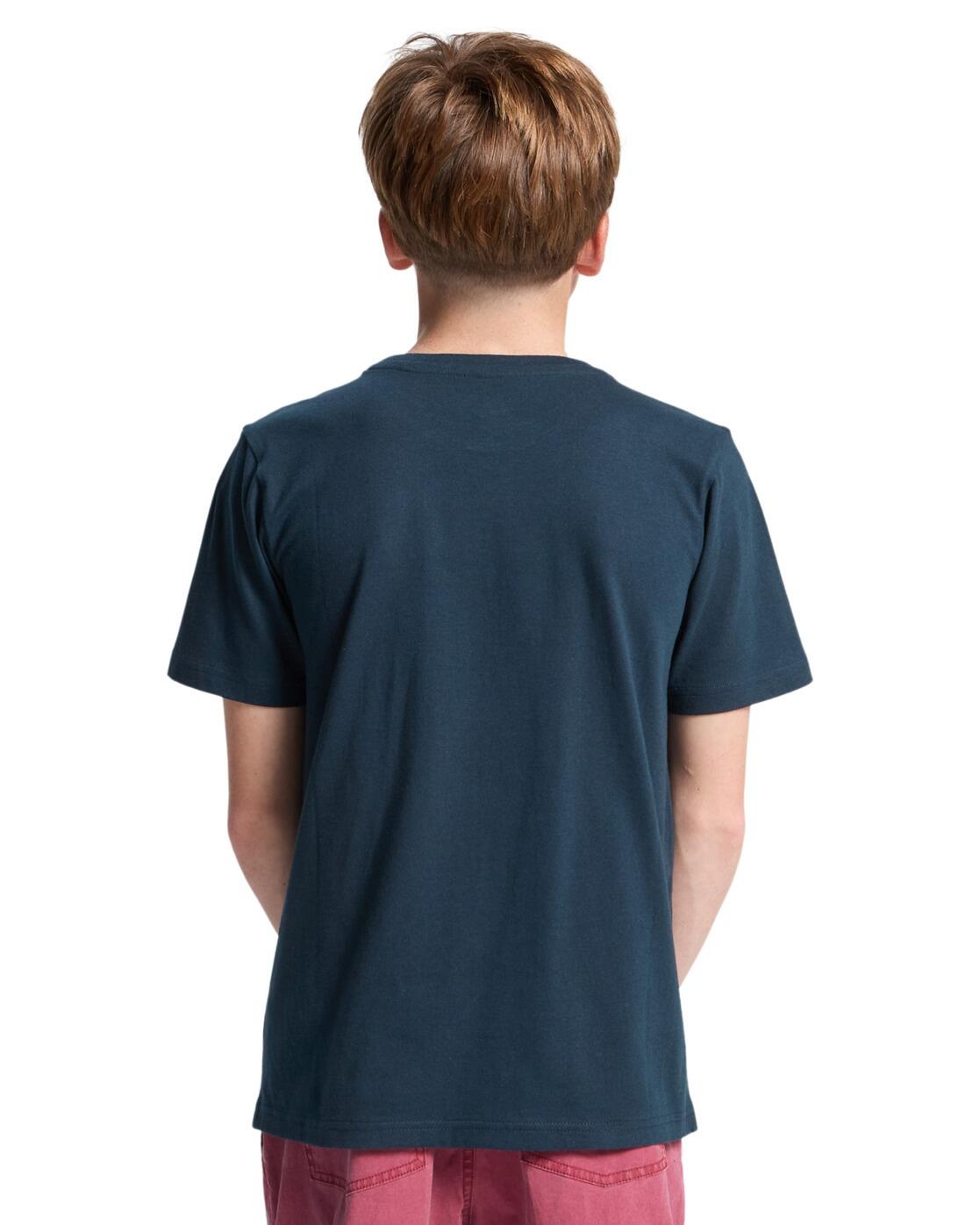 T-shirt met korte mouwen EV CORPO CLASSIC Schwarz Jongens 8-16 2/4
