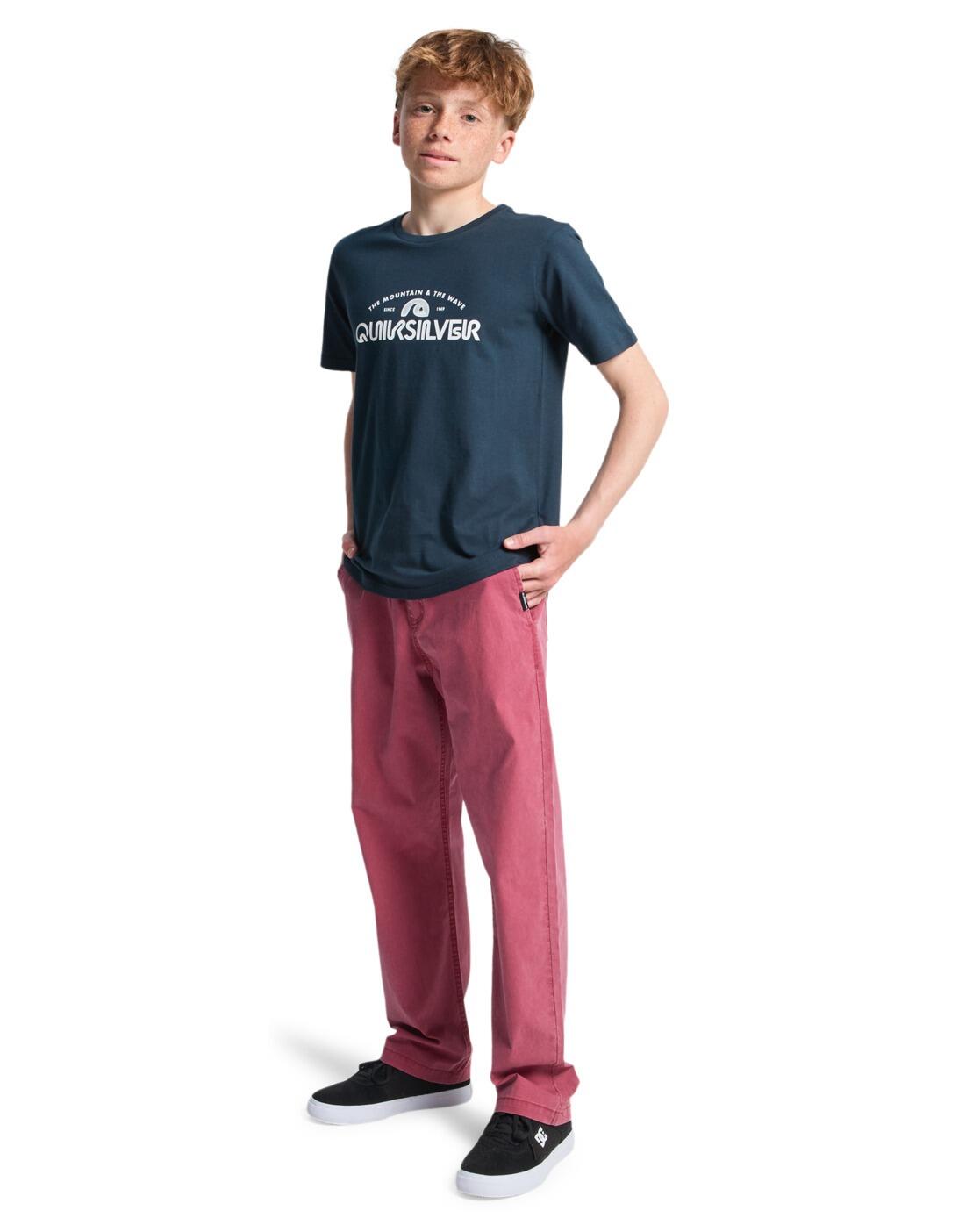 T-shirt met korte mouwen EV CORPO CLASSIC Schwarz Jongens 8-16 4/4