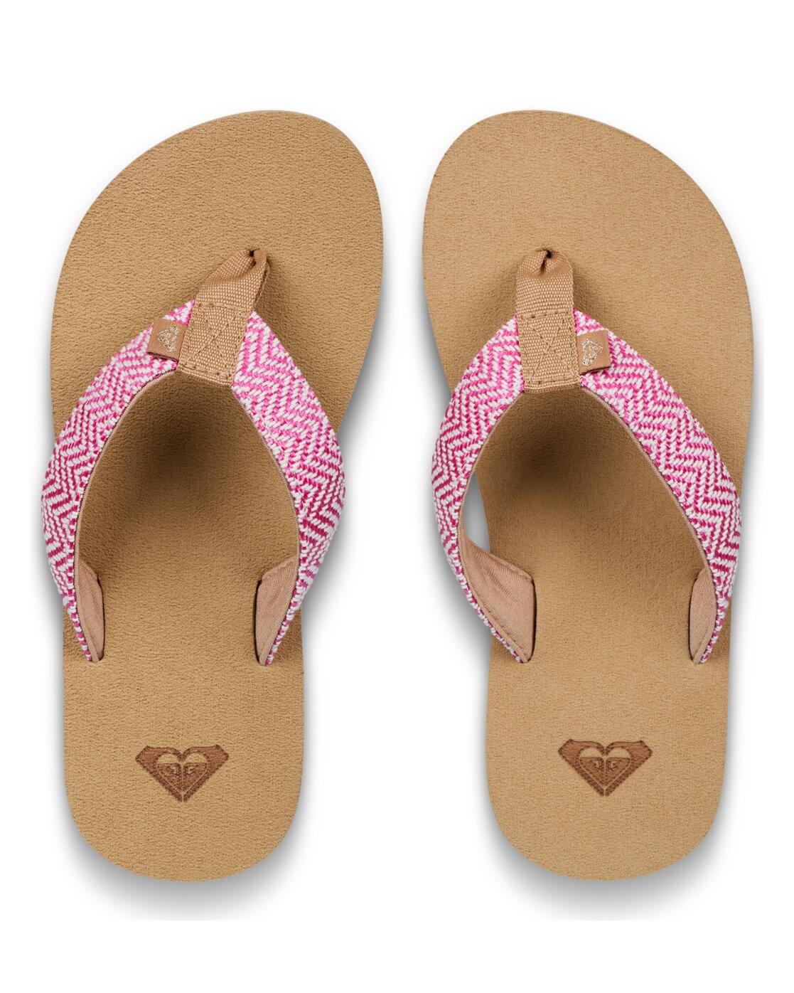 Sandalias RG PORTO RAFFIA Rojo Niña 4/4