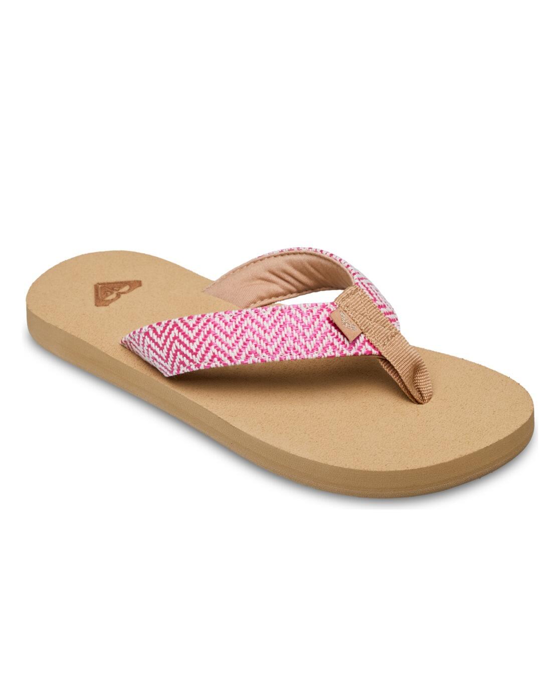 Roxy Sandalen RG PORTO RAFFIA Rot Mädchen