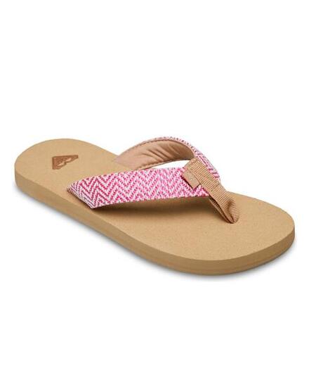 Sandales RG PORTO RAFFIA Rouge Fille