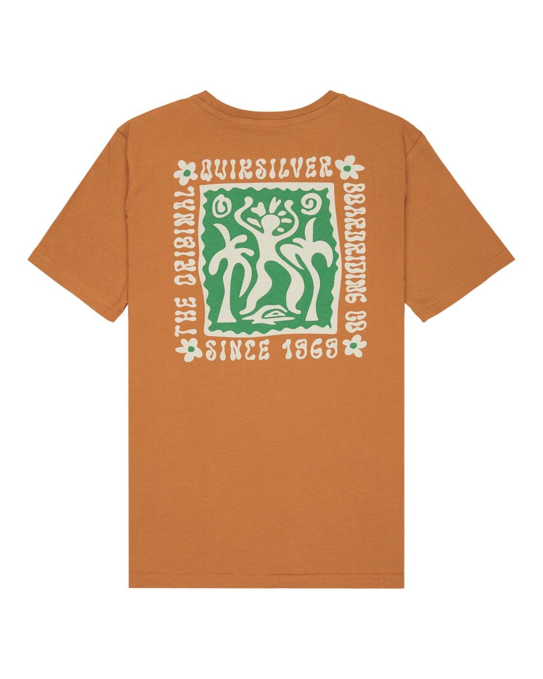 T-Shirt à manches courtes SERENITY SPLASH Marron Garçon 2/3