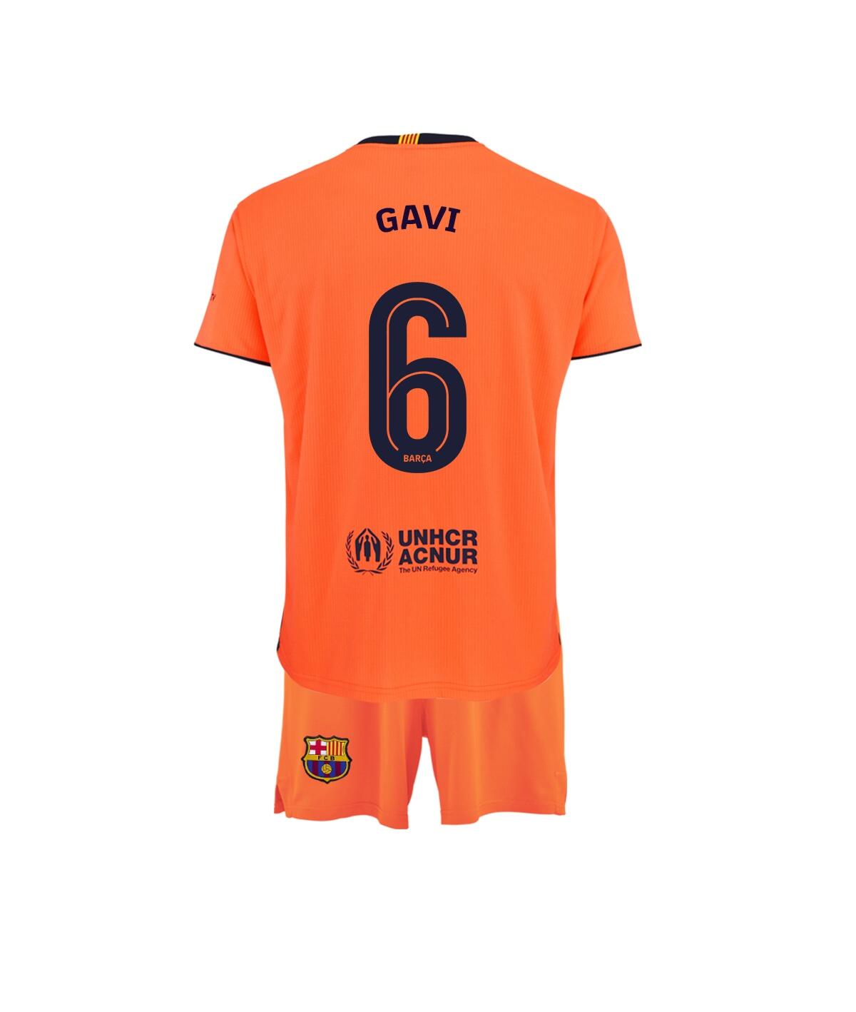 Camisola Gavi Away FC Barcelona Réplica Oficial 25/26 - Criança 2/7