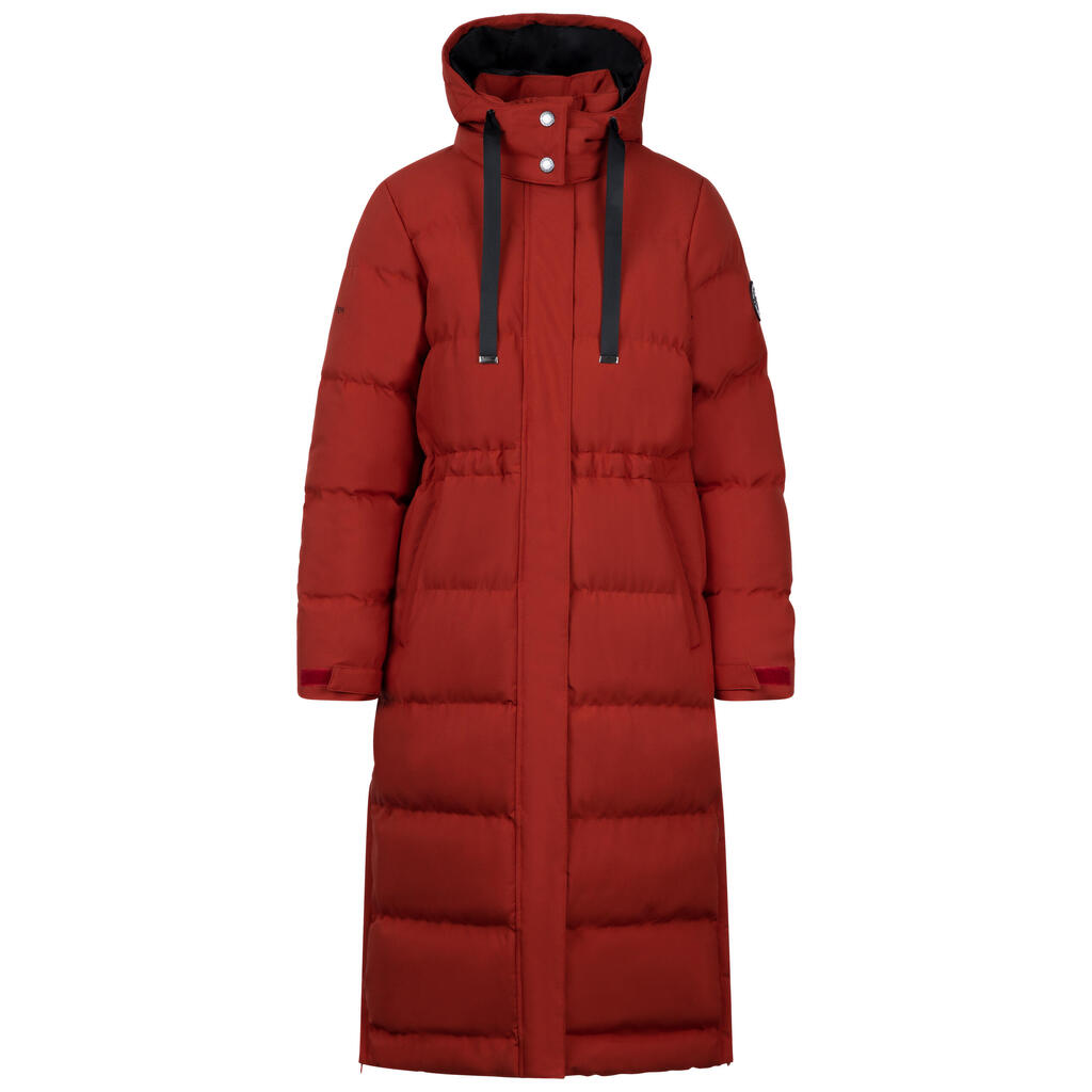 Womens Grown On Hood Longer Length Rain Jacket - Colter