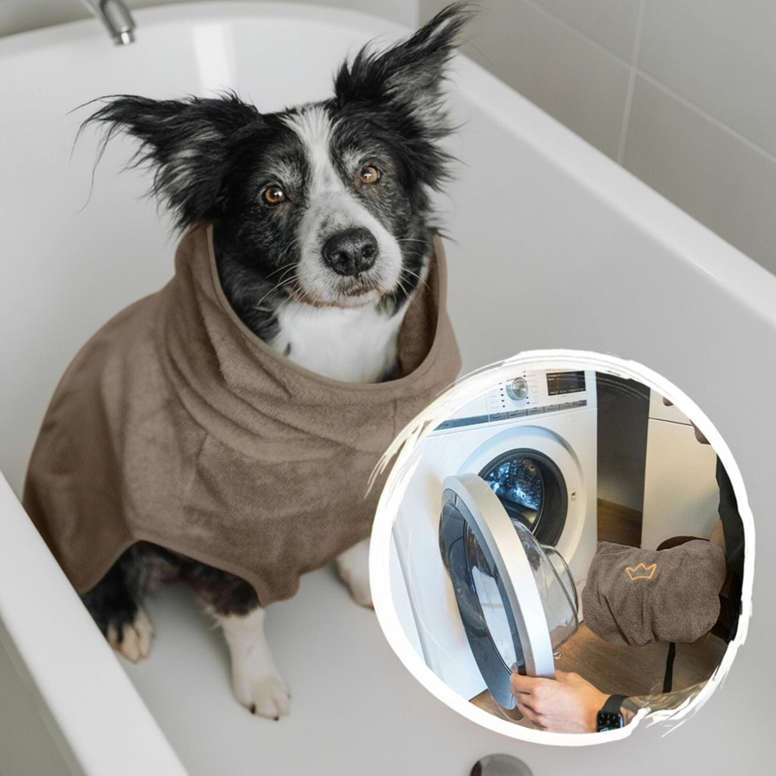 Hondenbadjas – 100% Katoen, Absorberend & Snel Droog 6/6