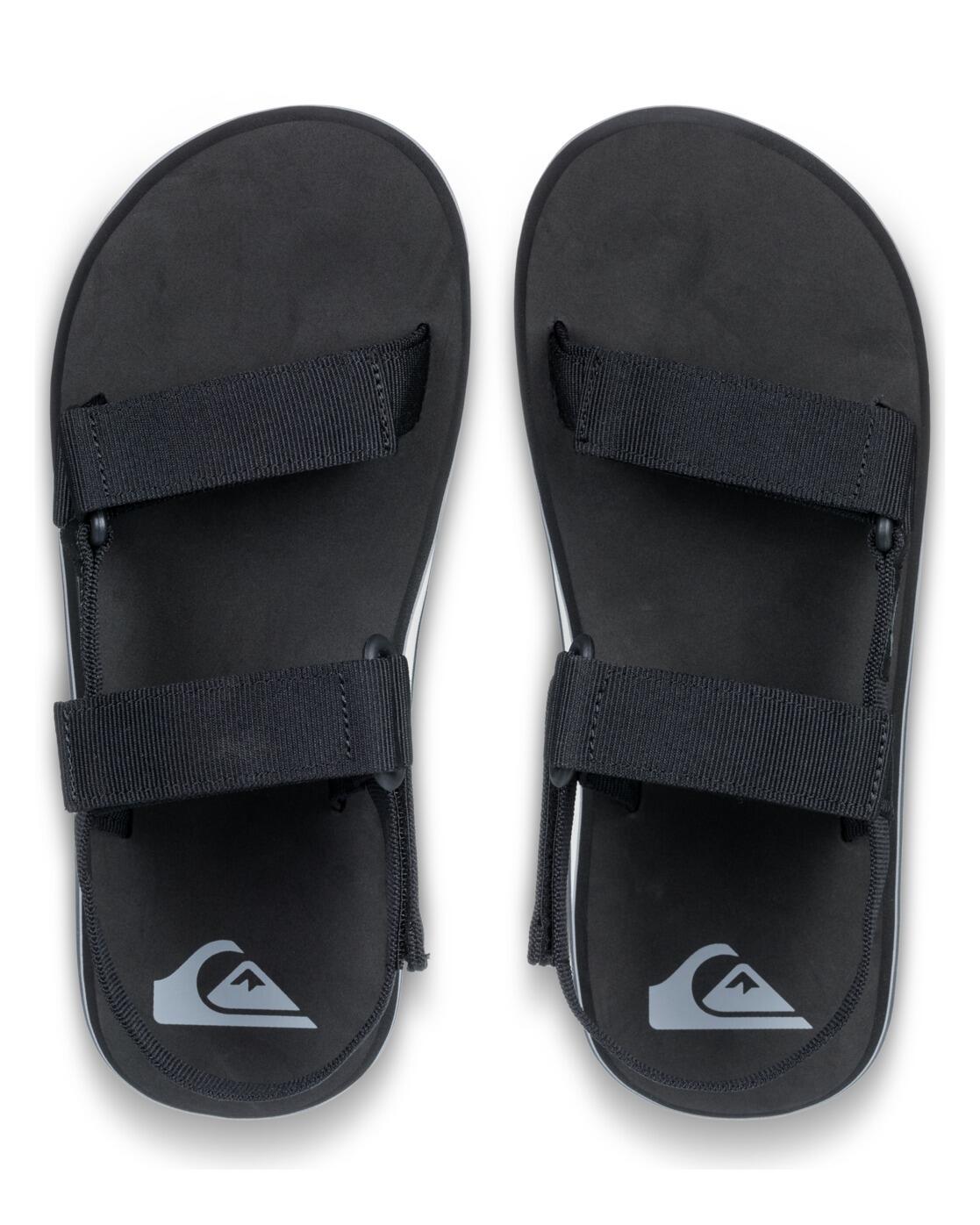 Sandalias MONKEY CAGED Negro Hombre 3/4