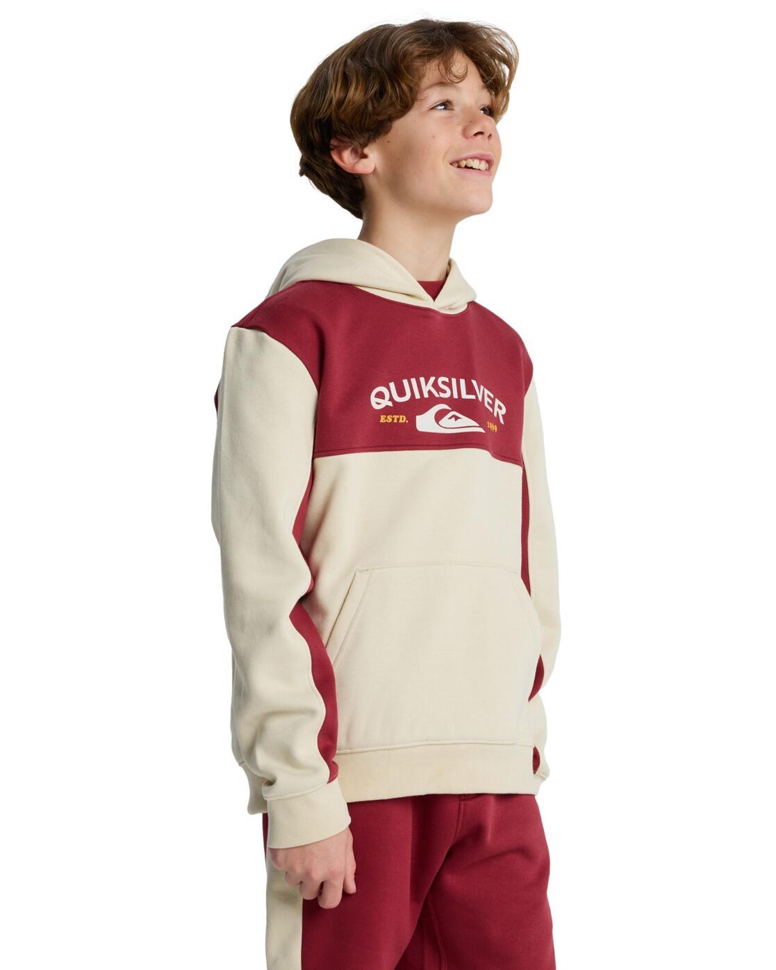 Sweat à capuche KNOWLEDGE AREA Beige Garçon 3/4