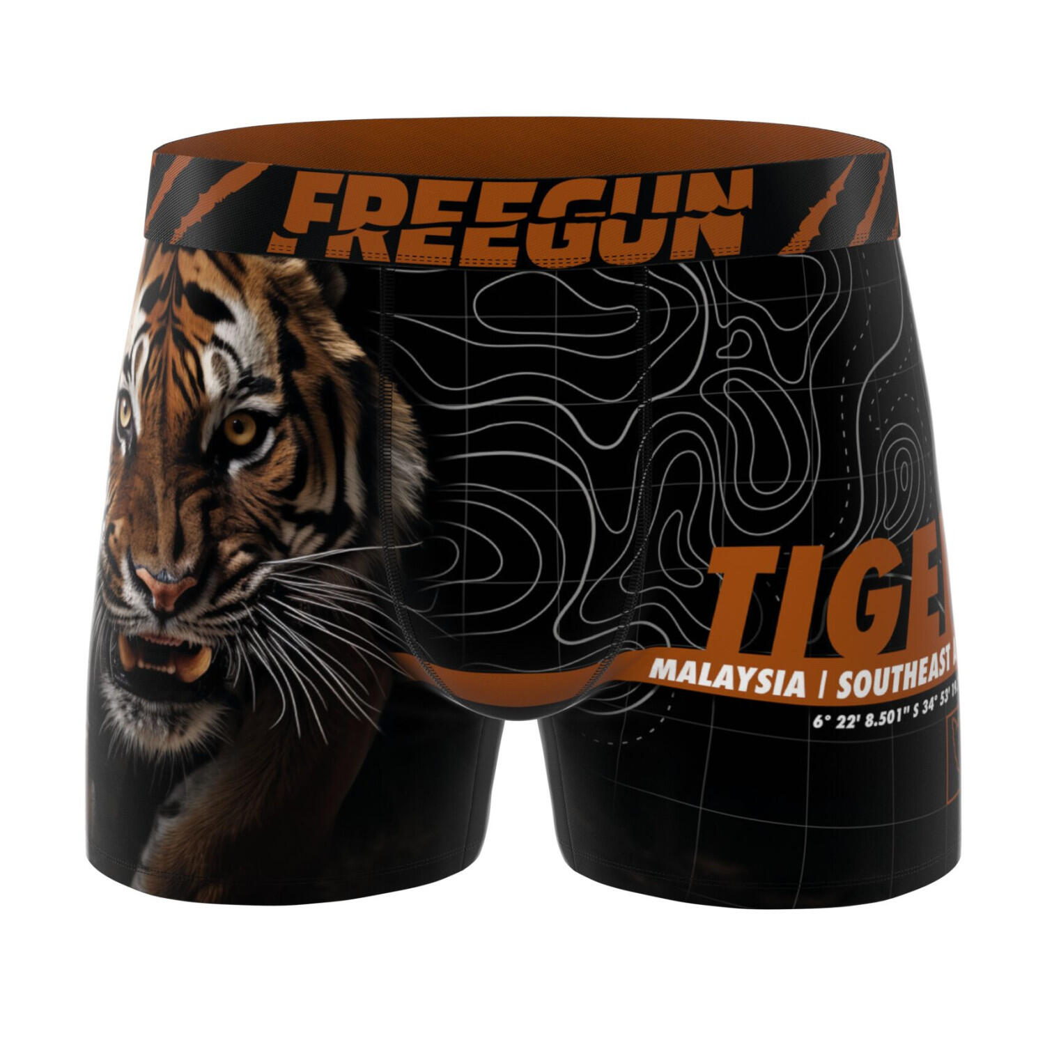 Lot de 4 boxers homme Wild Life 2/5