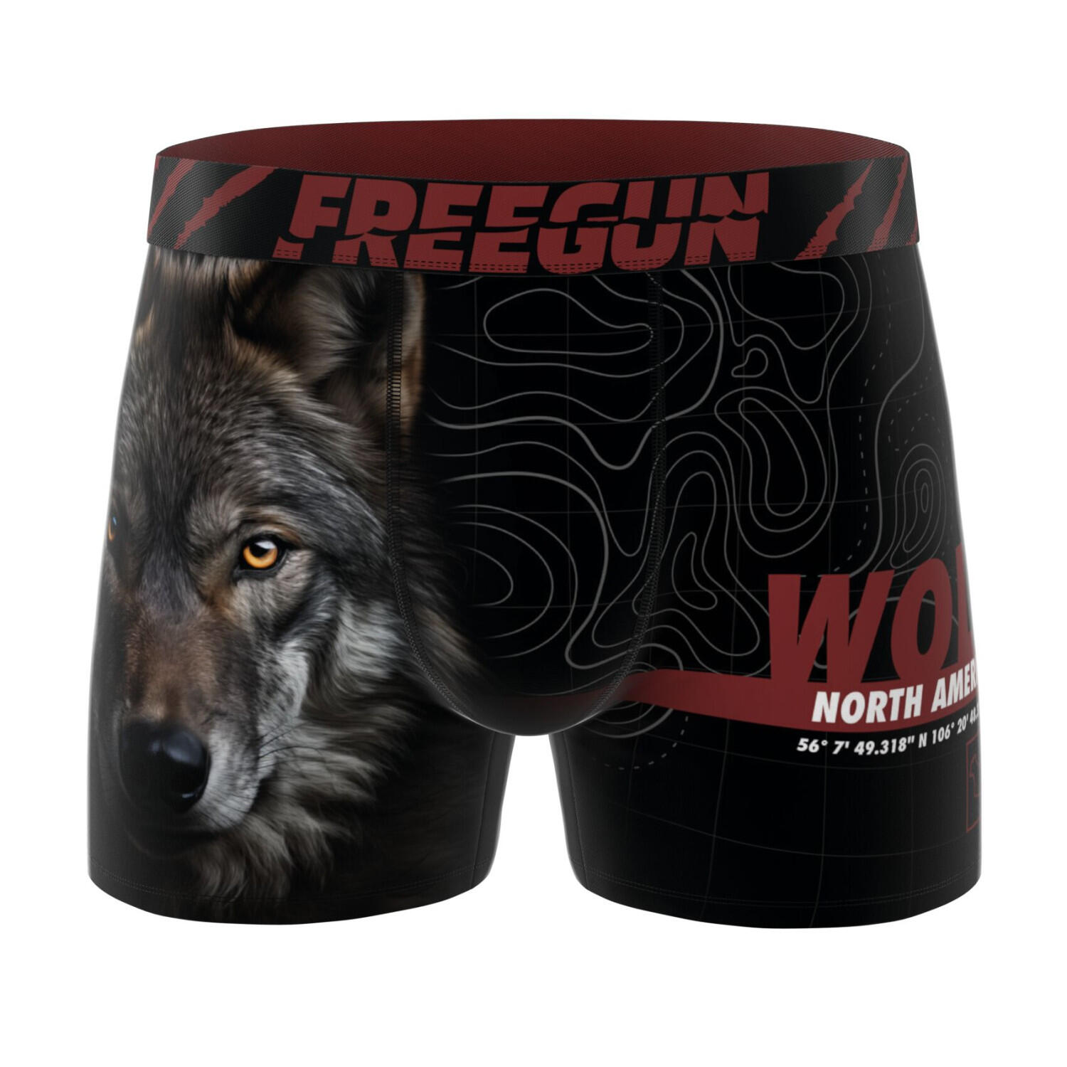 Lot de 5 boxers homme Wild Life 4/5