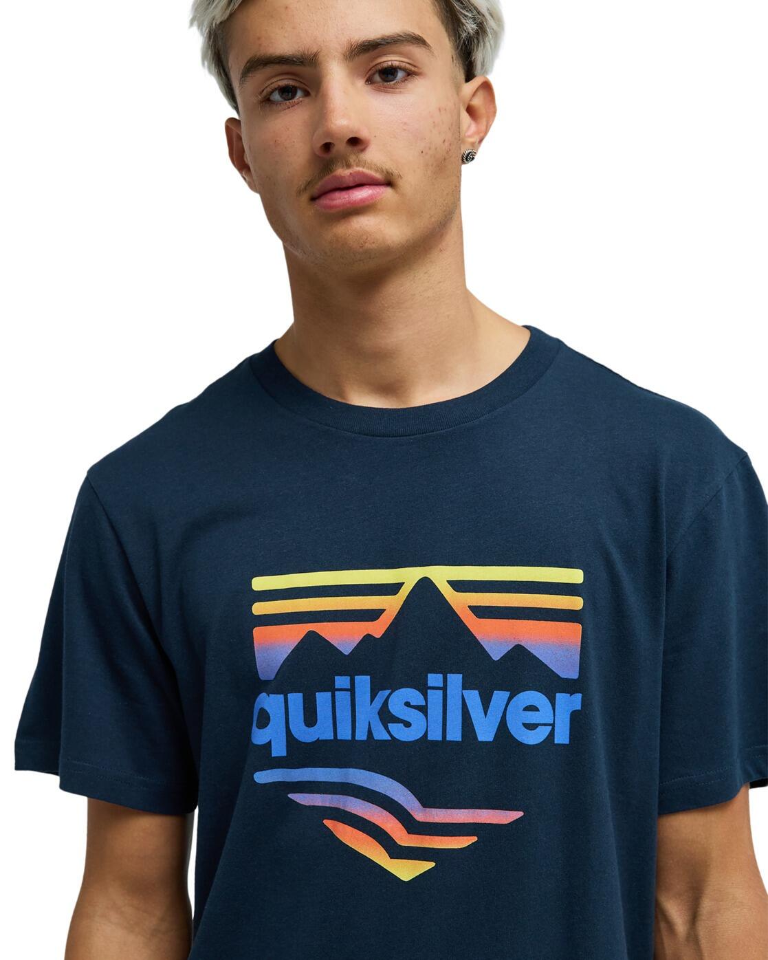 T-Shirt à manches courtes EV HORIZON FADE Bleu Homme 4/4