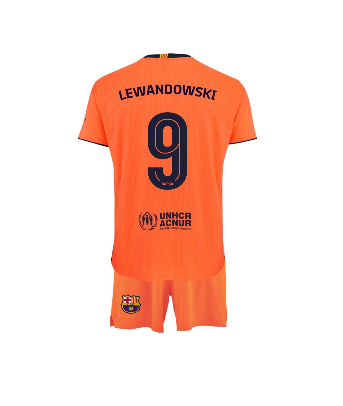 Camisola Lewandowski Away FC Barcelona Réplica Oficial 25/26 - Criança 2/7