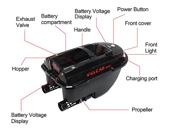 Voerboot Vulcan Mini basic 6/7