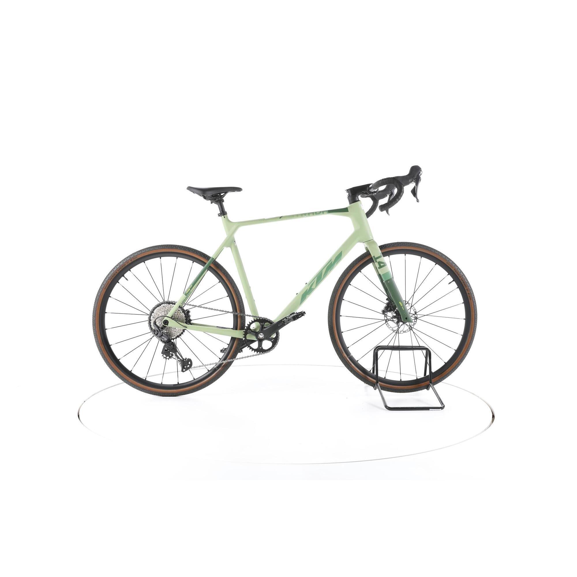 Ktm - Reconditionné - Ktm X-strada Elite Carbon 2025 - Très Bon - Vélo Gravel - Vert - 59 Cm - Decathlon